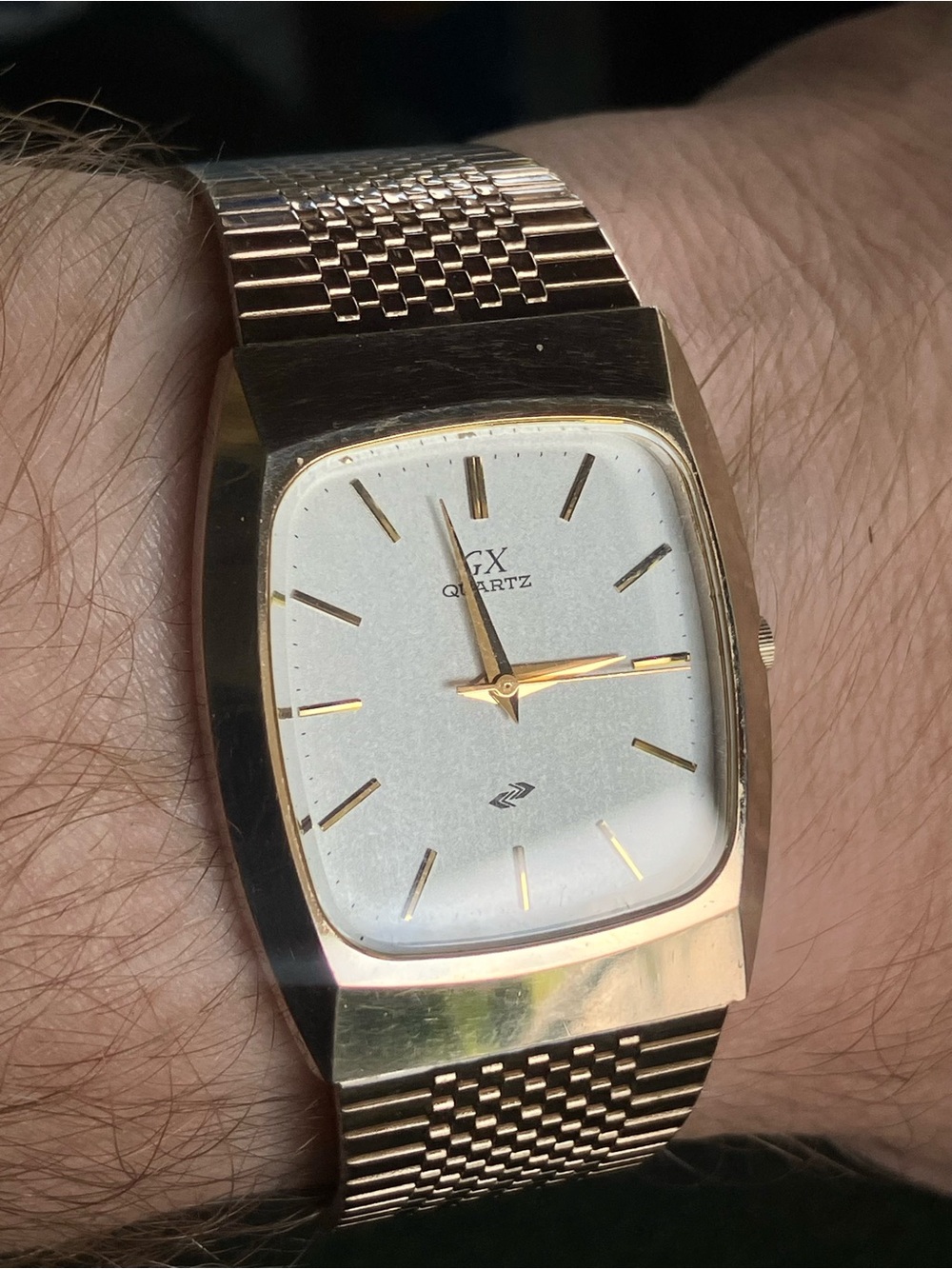 1980s GX Quartz Dress Watch